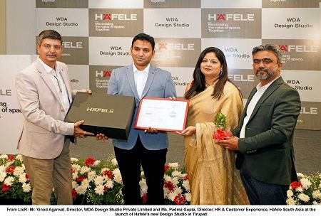 Hafele Expands in South India - Unveils New Design Studio in Tirupati